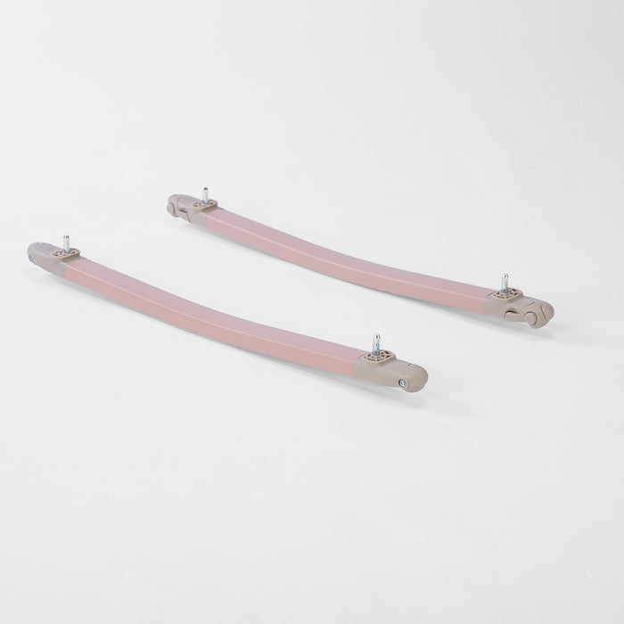 cutout of cozee rocking bars in blush.