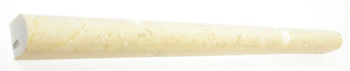 Crema Marfil Honed Marble Pencil Liner 3/4x12