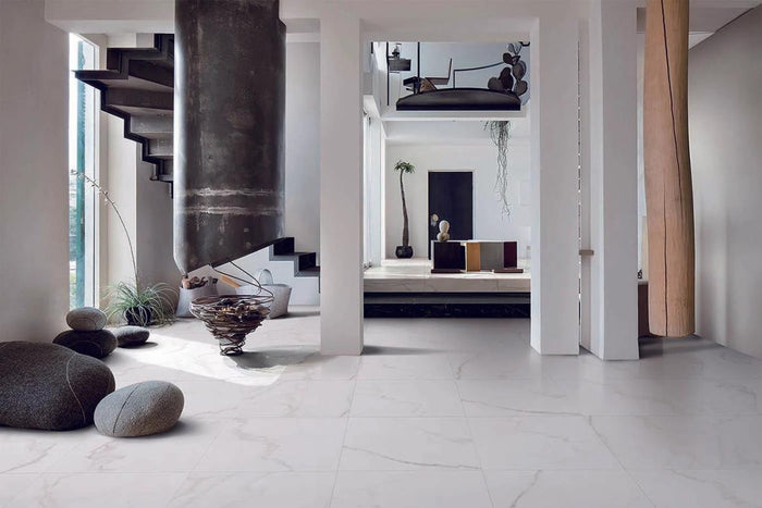 Creta Cream Polished 12x24 Porcelain Tile