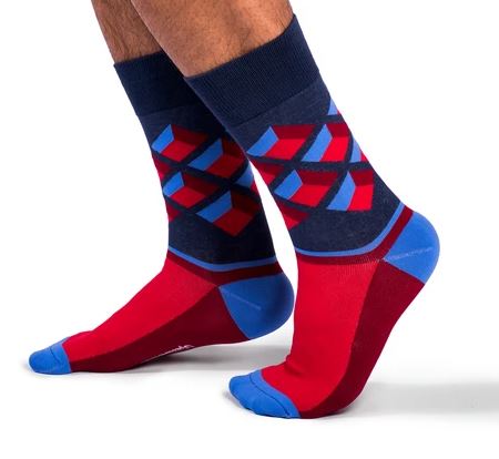 Crimson Crush Crew Socks