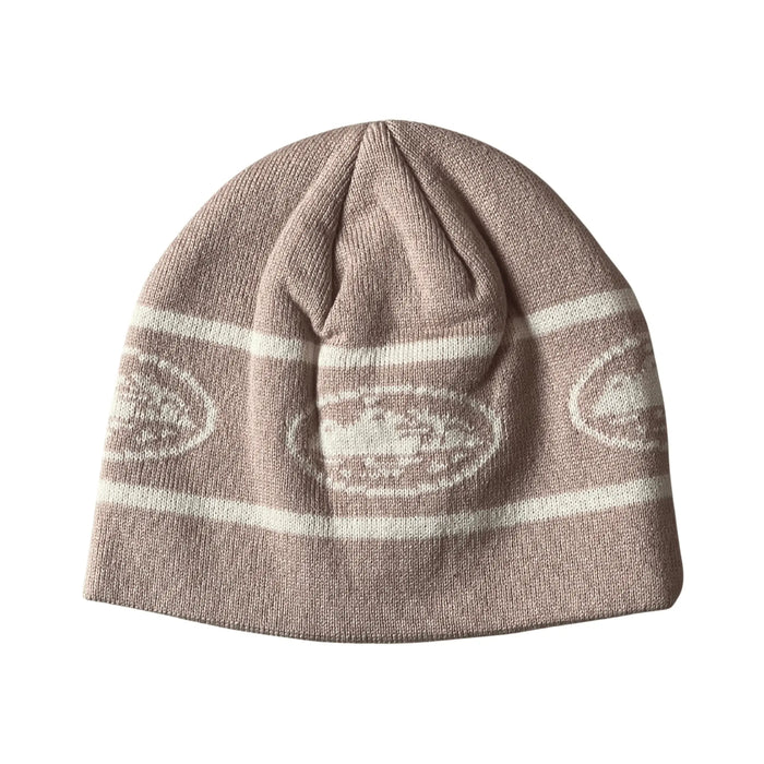 Czapka Corteiz Repeat Alcatraz Beanie - Brown Cream CORTEIZ Czapki