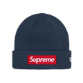 Czapka Supreme New Era Box Logo Beanie Navy SUPREME Czapki