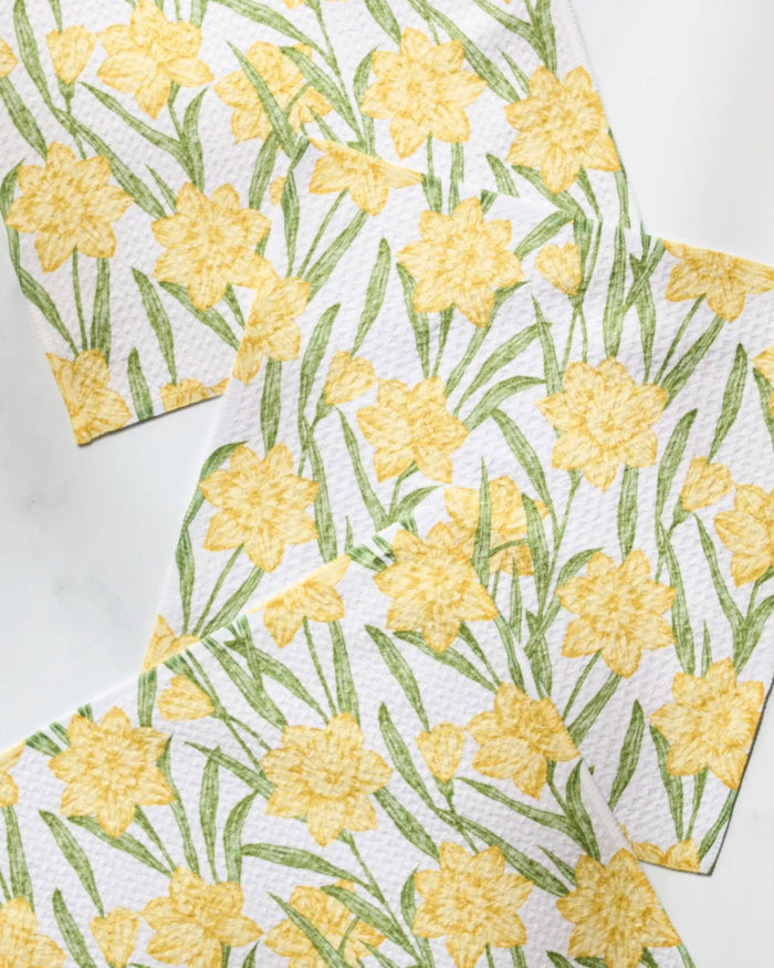 Daffodil Darling Dishcloth Set