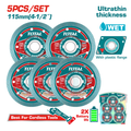 Diamond disc set for cordless angle grinder TAC511155