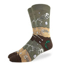 Dinosaur Fossils Crew Socks