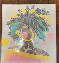 Dread Sister CANVAS 11 X 11 BLING TRANSFERS