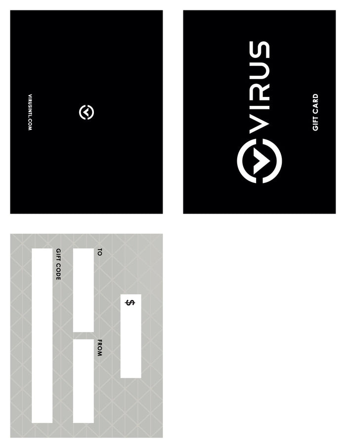 E - Gift Card - VIRUS® Performance Apparel