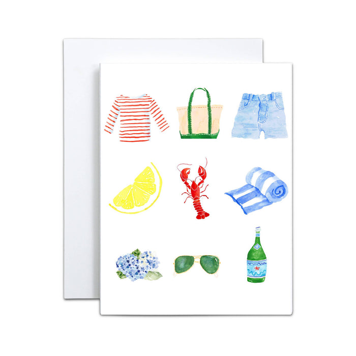 East Coastal Greeting Card