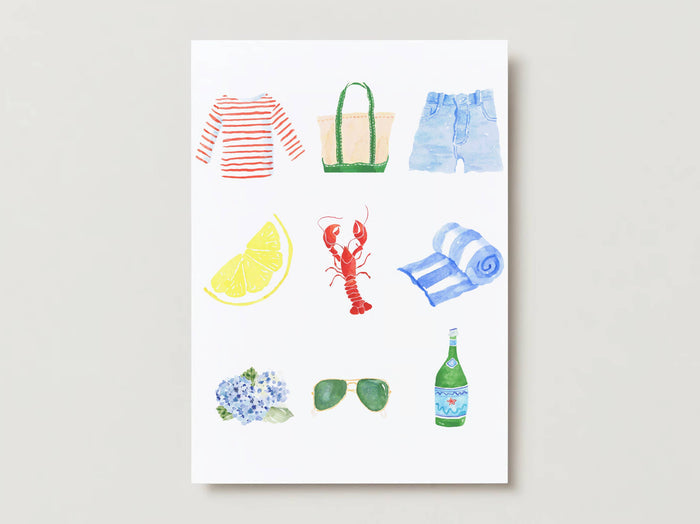 East Coastal Greeting Card