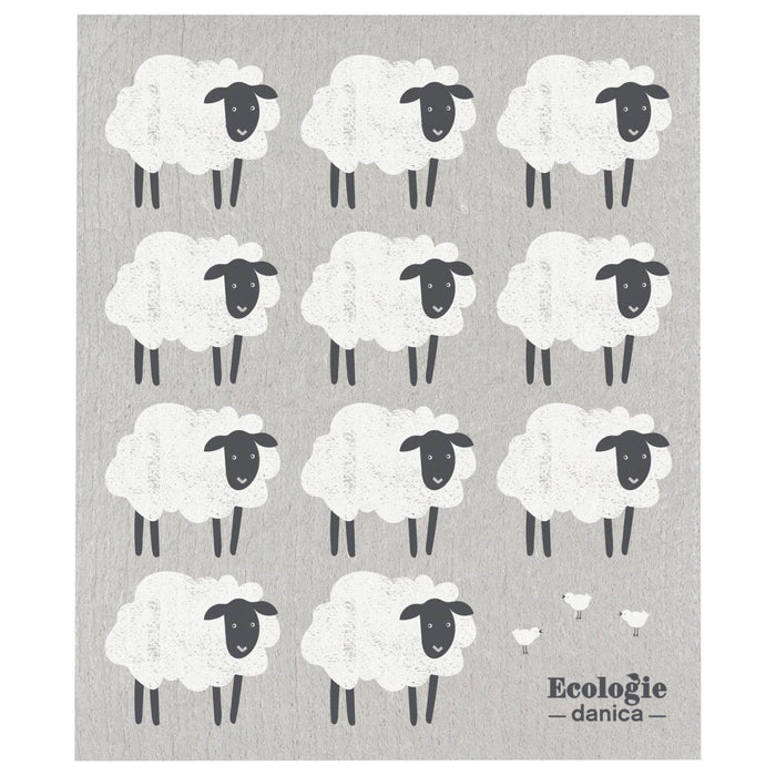 Ecologie - Counting Sheep Swedish Dishcloth