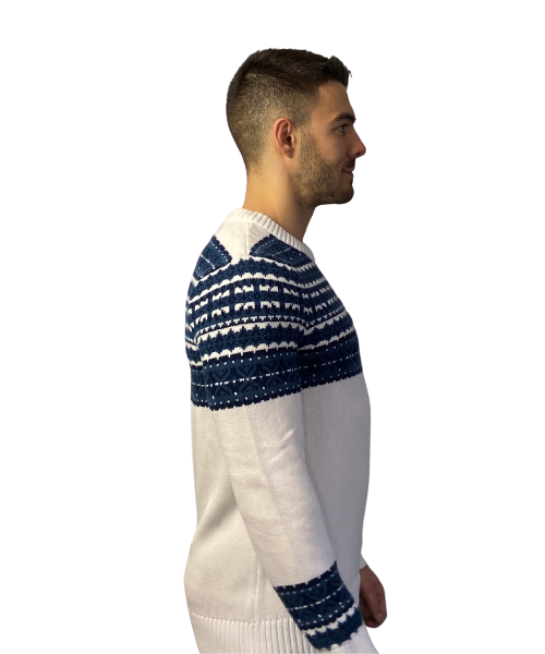 Ecru Nordic Crew Sweater