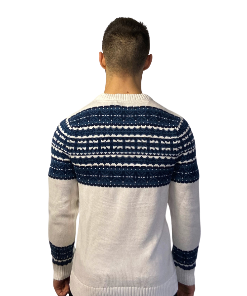 Ecru Nordic Crew Sweater