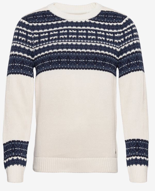 Ecru Nordic Crew Sweater