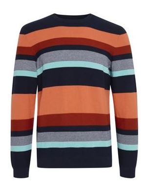 Emberglow Striped Pullover