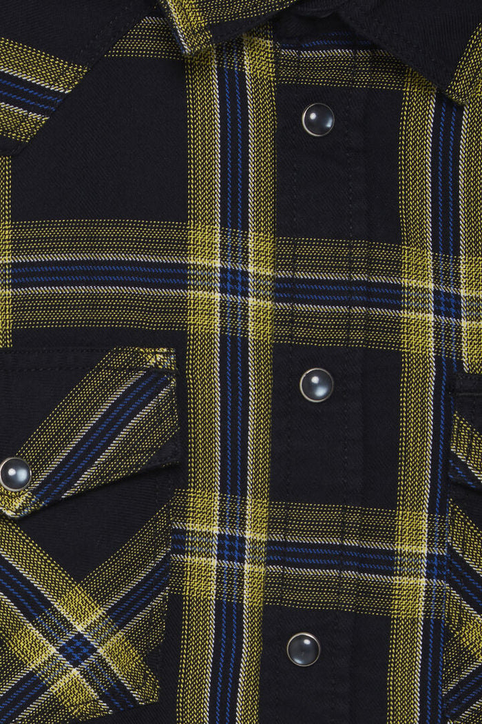 Empire Yellow/Blue Check Shirt