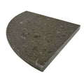 Engineered Nordic Grey Corner Shower Shelf 9"