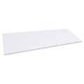 Engineered Snow White Marble Shower Bench 18x48