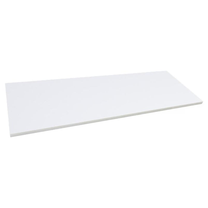 Engineered Snow White Marble Shower Bench 18x48