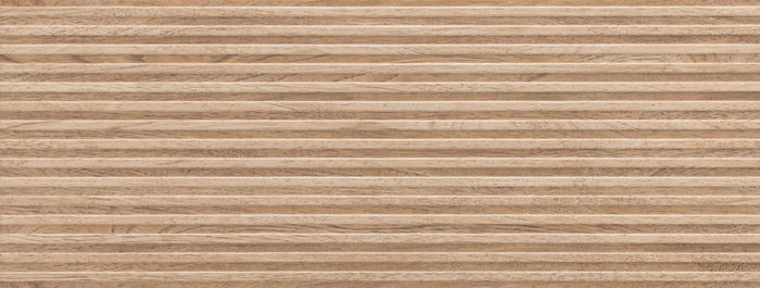 Filetto Camel 18x48 Fluted Ceramic Wall Tile