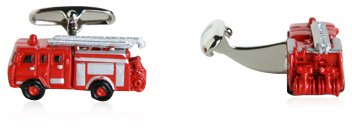 Fire Engine Cufflink