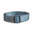 Fishpond USA King Webbing Belt in Tidal Blue with grey buckle
