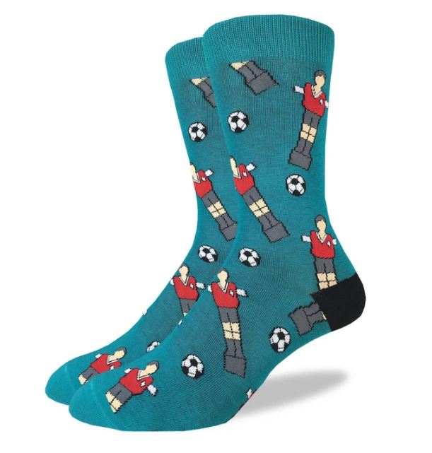 Foosball Crew Socks