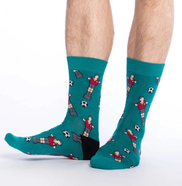 Foosball Crew Socks