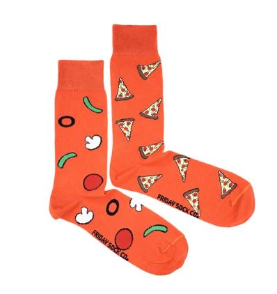 Friday Pizza Toppings Orange