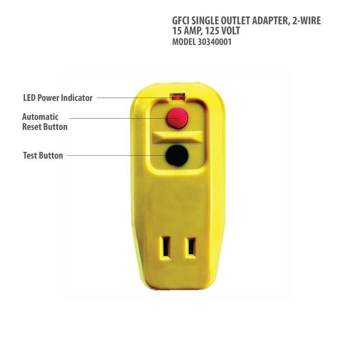 GFCI Outlet Adapter - Aquaponics For Life