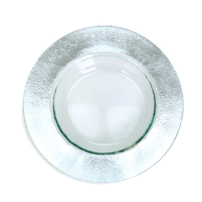 Glass Round Server - RSVP Style