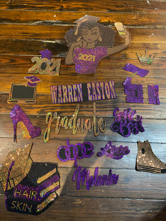 GRAD JACKET BAG 15 PATCH SET