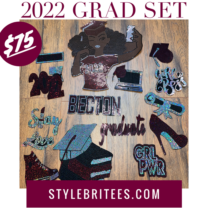 GRAD JACKET BAG 15 PATCH SET