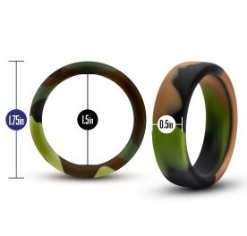 Green Camo Silicone C Ring