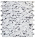 Grey Barrel Glass Mosaic Tile 12x12 Sheet
