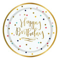 Happy Birthday Polka Dot Plates