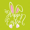 Happy Easter, green • Lunch Napkin