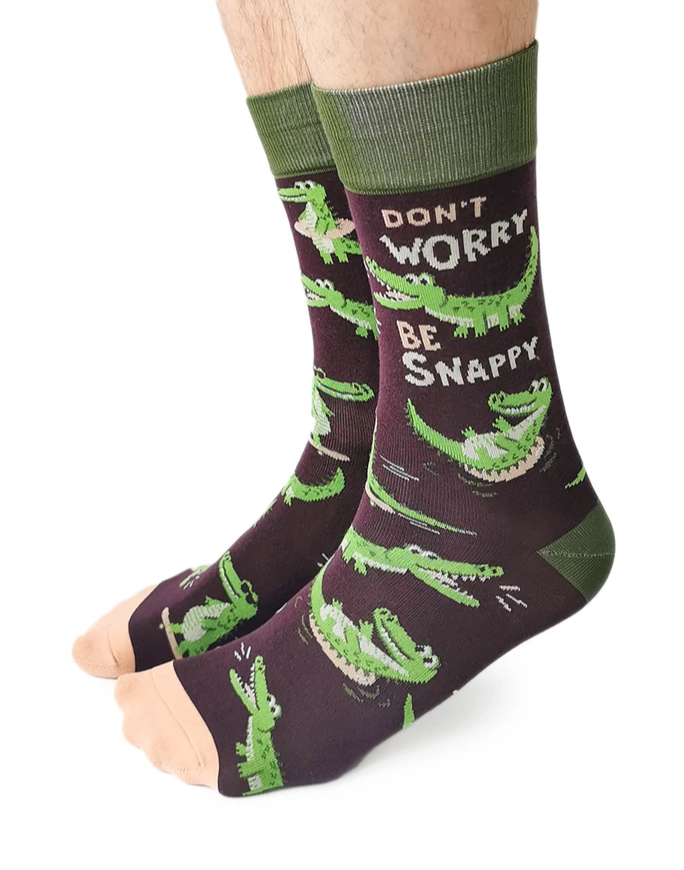 Happy Snappy Crew Socks