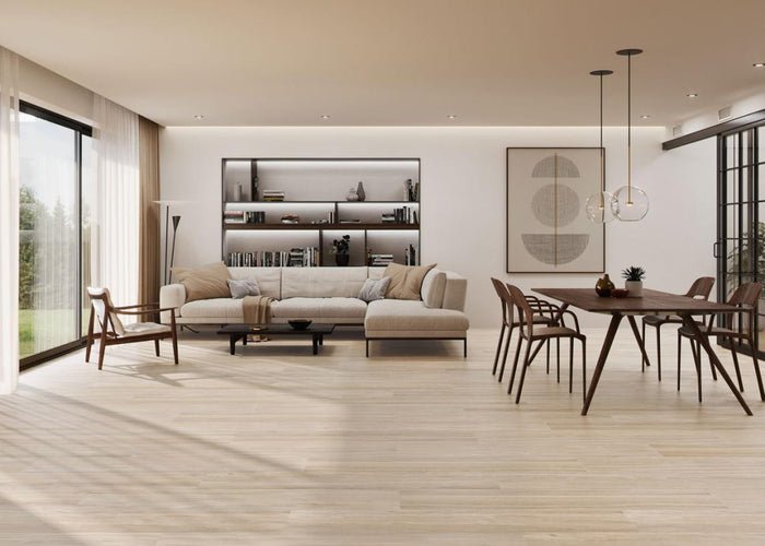 Havsta Natural 9x47 Wood Look Porcelain Plank Tile - 9.7mm