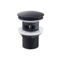 HB6002 Pop-Up Sink Drain, Matte Black