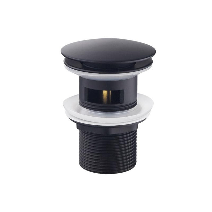 HB6002 Pop-Up Sink Drain, Matte Black