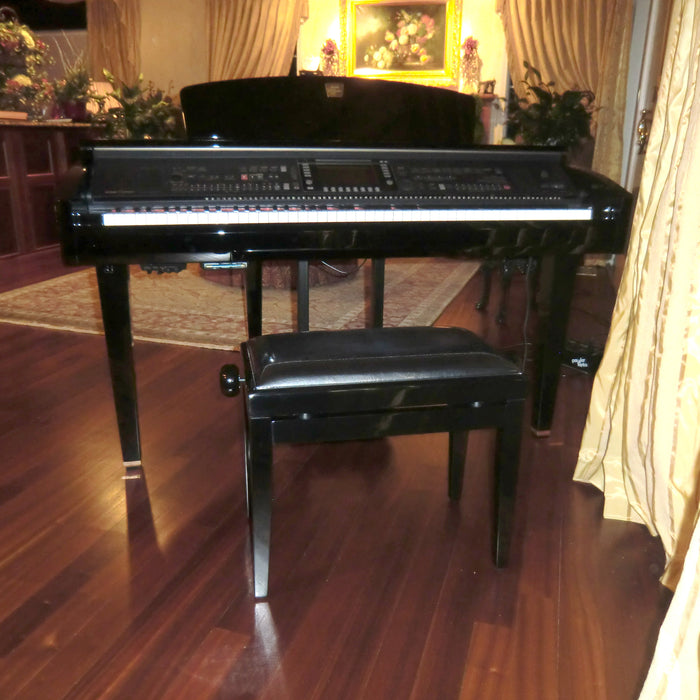 Height Adjustable Wood Piano Bench - AxLabs