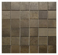 Hemisphere Copper 2x2 Matte Porcelain Mosaic Tile 12x12