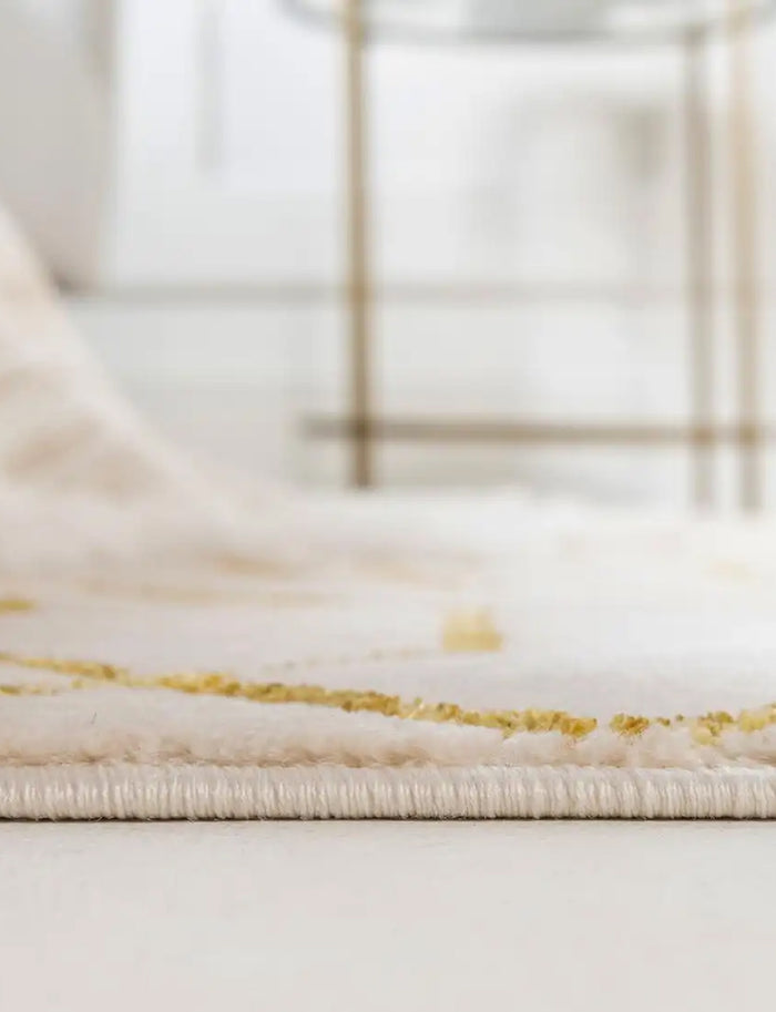 Hiba Glam Trellis Rectangle Rug