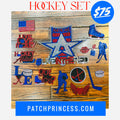 HOCKEY JACKET BAG 15 PATCH SET