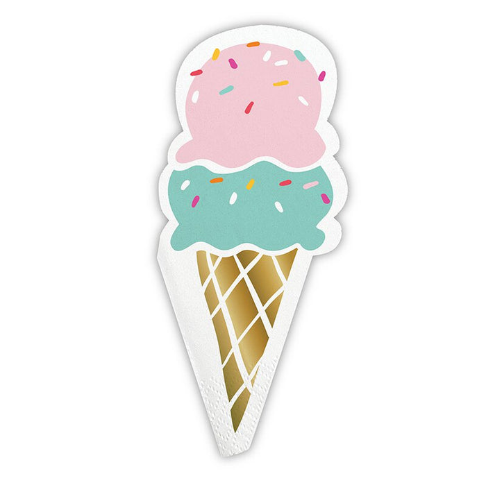 Ice Cream Cone Napkins