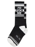 I'd F*ck Me Gym Socks