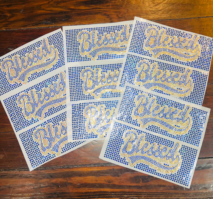 BLESSED MUG TRANSFERS