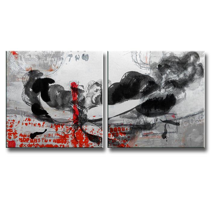 Inkd No. 17' Wrapped Canvas Wall Art