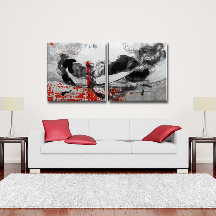Inkd No. 17' Wrapped Canvas Wall Art