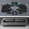 Inkd No. 30' 5 Piece Wrapped Canvas Wall Art Set
